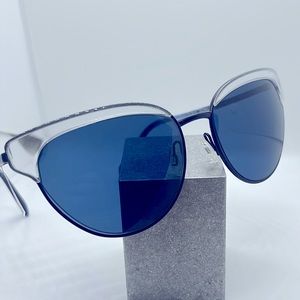Oliver Peoples Women's Josa Clear/Navy/Blue